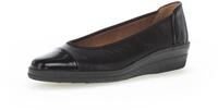 Gabor Petunia, Damen Flache Schuhe, Schwarz - Black (Black Leather/Patent) - Gr&ouml;&szlig;e: