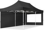TOOLPORT 3x6m Faltpavillon Pavillon Partyzelt Gazebo Stahl 30mm, 2 Seitenteile,