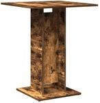 vidaXL Bistrotisch, Stehtisch f&uuml;r Esszimmer K&uuml;che, Bartisch mit viel Stauraum,