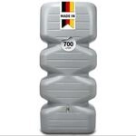 GARANTIA CUBUS Gartentank Regentonne 700 Liter betongrau &ndash; Frostsicherer
