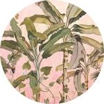 Komar DOT runde und selbstklebende Vlies Fototapete Botany - &Oslash; Durchmesser 125 cm -