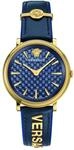 Versace Damen Analog Quarz Uhr mit Edelstahl Armband VE81012 19