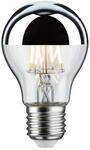Paulmann 28670 LED Lampe Filament AGL 6,5W Leuchtmittel Kopfspiegel Silber 2700K
