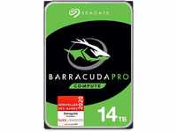 Seagate, BarraCuda Pro 14TB interne Festplatte, 3.5 Zoll, 7200 u/min, 256 MB Cache,