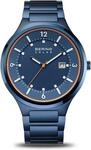 Bering Herren Uhr Solar Movement - Solar Collection mit Edelstahl und Saphirglas