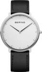 BERING Unisex Uhr Quarz Movement - Ultra Slim Collection mit Edelstahl und Saphirglas