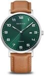 BERING Herren Armbanduhr Titanium 40 mm Saphirglas 5 ATM Titan Slim Design...