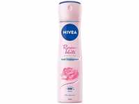 NIVEA Rosenblüte Deo Spray (150 ml), Anti-Transpirant schützt 48h vor Schweiß und