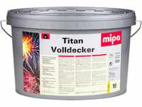 MIPA Titan Volldecker,volldeckende Einschicht Innenwandfarbe,10 Liter