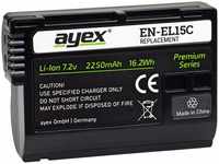 ayex EN-EL15C Innovativer Premium-Akku Passt für z.B. Nikon Z6 Z7 Z7II Z5 D7500