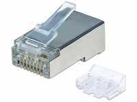 Intellinet 70er-Pack Cat6A RJ45-Modularstecker Pro Line (STP,