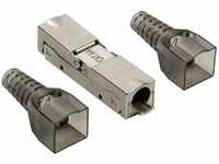 LogiLink Professional - Feldkonfektionierbarer Kabelverbinder STP Cat.6A 10GE