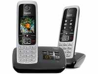 Gigaset C430A Duo 2 schnurlose Telefone mit Anrufbeantworter (DECT Telefon mit