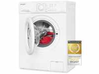 Exquisit Waschmaschine WA56110-020E | 6 kg Füllmenge | 1000 U/Min | Startzeitvorwahl