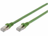 DIGITUS LAN Kabel Cat 6A - 2m - PUR Netzwerkkabel - S/FTP Geschirmt - Öl- &