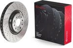 BREMBO 2x Bremsscheibe XTRA bel&uuml;ftet vorne 09.C306.1X