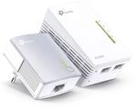 TP-Link WLAN Powerline Adapter Set TL-WPA4220 KIT(600Mbit/s, WLAN 300Mbit/s, Wi-Fi