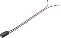 Lampenfassung G4 rund f&uuml;r Niedervoltlampen, 15cm Kabel, max. 12V/50W