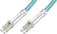DIGITUS DK-2533-15/3 &ndash; Glasfaserkabel OM3 &ndash; 15 m &ndash; LC zu LC &ndash; Duplex LWL