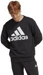 Adidas Herren Essentials French Terry Big Logo Sweatshirt, Black, M