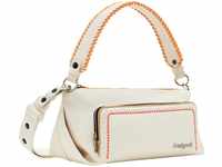Desigual Women's Prime Urus Maxi Accessories PU Hand Bag, White