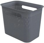 Rotho Brisen Aufbewahrungsbox 7 l, Kunststoff (PP), Schwarz, 7 Liter (26,2 x 18 x 21