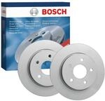 Bosch BD2081 Bremsscheiben - ECE-R90 Zertifizierung - zwei Bremsscheiben pro Set