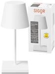 SIGOR Nuindie 2.0 mini - Dimmbare kleine LED Akku-Tischlampe Indoor & Outdoor,...