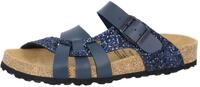 Lico Pantolette Bioline Gleam Damen Blau 42