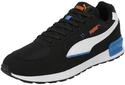 PUMA Unisex Graviton Turnschuhe, Black White Team Royal Rickie Orange Blue, 41 EU