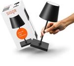 SIGOR Nuindie 2.0 mini - Dimmbare kleine LED Akku-Tischlampe Indoor & Outdoor,...