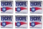 6 x Eucryl Raucher Zahnpulver Original 50g