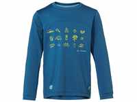 VAUDE Unisex Kinder Kids Solaro Ls Ii T-Shirt, Ultramarine, 134-140 EU