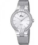 Lotus Damenuhr Analog aus Edelstahl 316l Silberfarben | Quarzwerk,