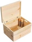 Kesper Aufbewahrungsbox mit Klappdeckel &ndash; 39 x 29 x 23 cm &ndash;...