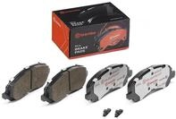 BREMBO P 54 030X Bremsbelag | Kompatibel mit: CITRO&Euml;N C4 AIRCROSS, DODGE...
