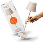 SIGOR Nuindie 2.0 - Dimmbare LED Akku-Tischlampe Indoor & Outdoor, IP54
