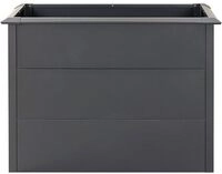 WESTMANN Hochbeet | Metall Hochbeet Primus M | Inkl. Schneckenkante | Anthrazit 
