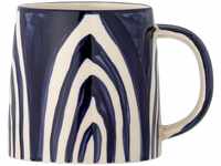 Bloomingville Becher SHAMA Blau 500 ml mit Kaffeebecher Keramik Tasse