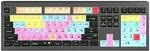 LogicKeyboard Pro Tools Astra 2, DE Mac Tastatur, Deutsch, Kompatibel mit