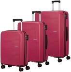 American Tourister Trolley Summer Hit 3 PC Set A Viva Magenta pink 76cm