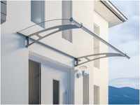 Schulte Vordach Überdachung Haustürvordach XL 205x142 cm Acrylglas klar...