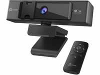 j5create 4K-Ultra-HD-Webcam mit 5X Digitalzoom, Sichtschutz, Zwei