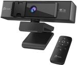 j5create 4K-Ultra-HD-Webcam mit 5X Digitalzoom