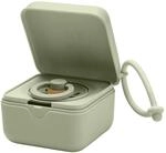 BIBS Schnullerbox, Sterilisierbox, Sauber & Reisefreundlich, Sage | F&uuml;r bis zu 3
