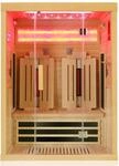 Dewello&reg; Infrarotsauna Infrarotkabine SALTCOATS 135x105 1-2 Person