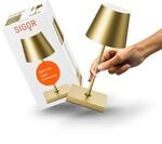 SIGOR Nuindie 2.0 mini - Dimmbare kleine LED Akku-Tischlampe Indoor & Outdoor, IP54