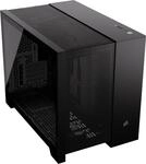 CORSAIR 2500D Airflow mATX PC-Geh&auml;use - Ohne L&uuml;fter - Zweikammer-Design - Gro&szlig;e