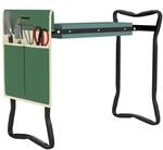 Outsunny Kniebank, Klappbarer Gartenhocker, 2-in-1, Kniehilfe, mit...