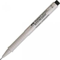 FABER-CASTELL 166699 - Tintenschreiber Ecco Pigment 0,6 mm, schwarz, 1 St&uuml;ck